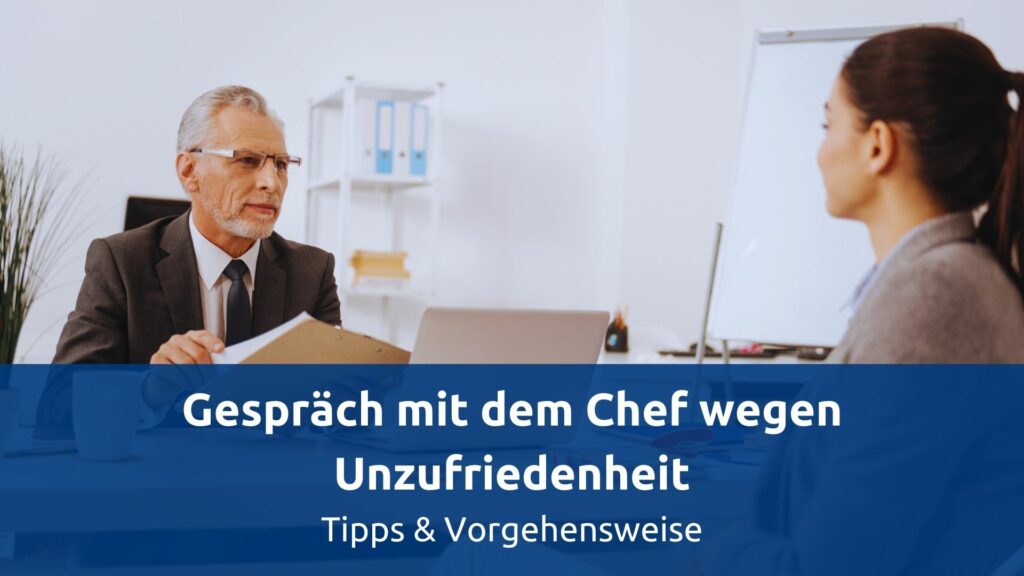 Gespräch mit dem Chef