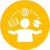 Button Lernbereitschaft in der Arbeitswelt