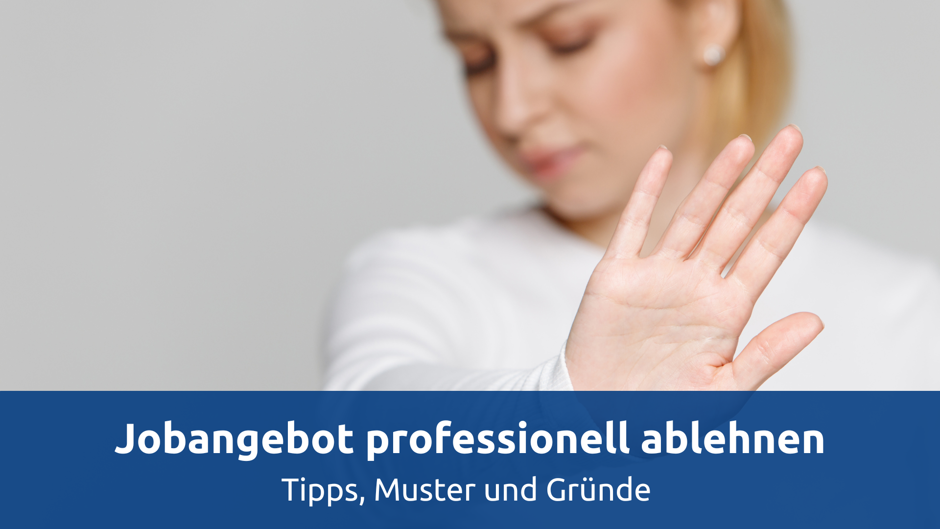 Titelbilder Jobangebot-professionell-ablehnen