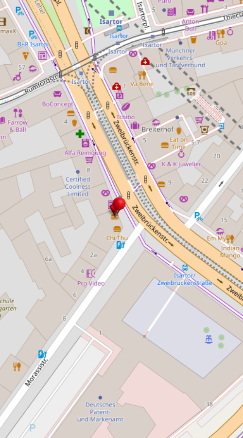 Hier finden Sie den Standort der HIT Personaldienstleistungen in München